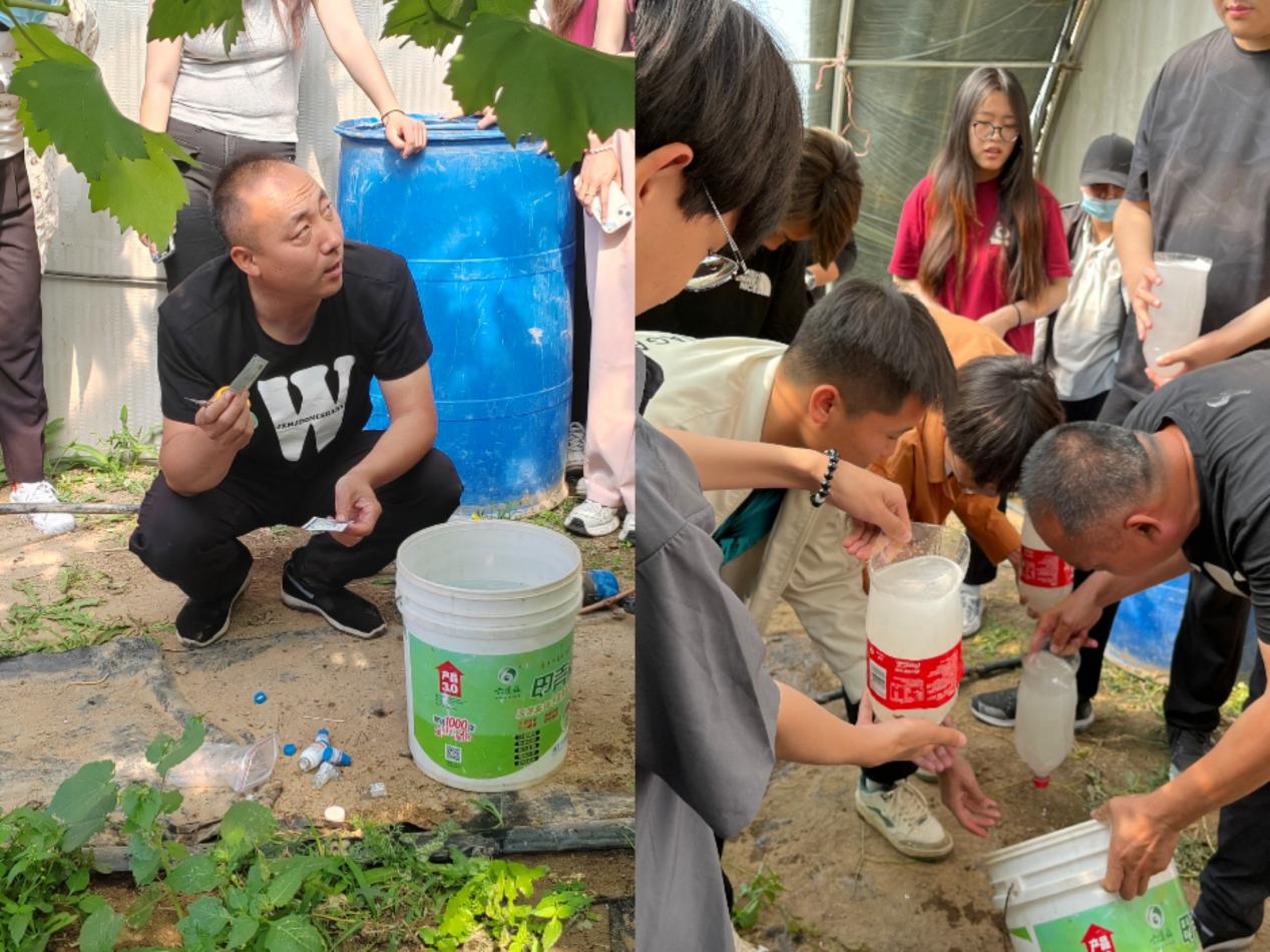 郭总与学生们调配药剂